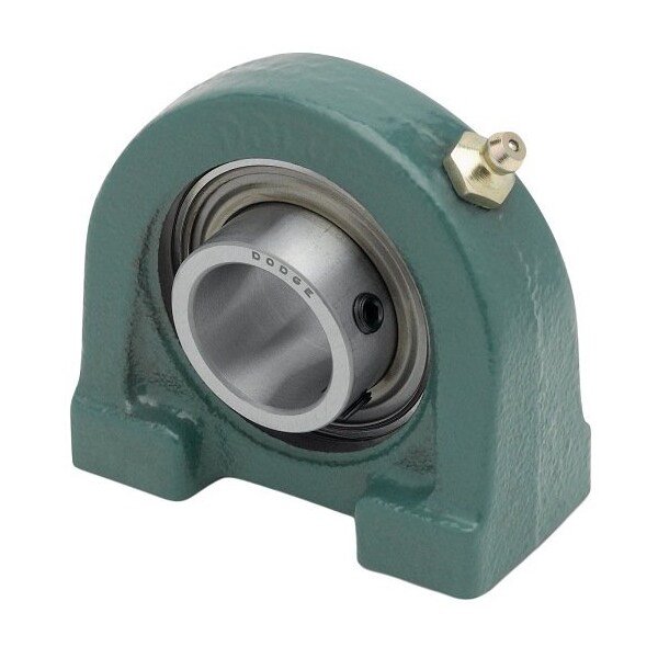 Dodge Industrial Pillow Block Bearing, 2 Bolt Tap Base Pillow Block, 1 in. Bore, 1-7/16 in. Base to Center Height TB-VSC-100 - main